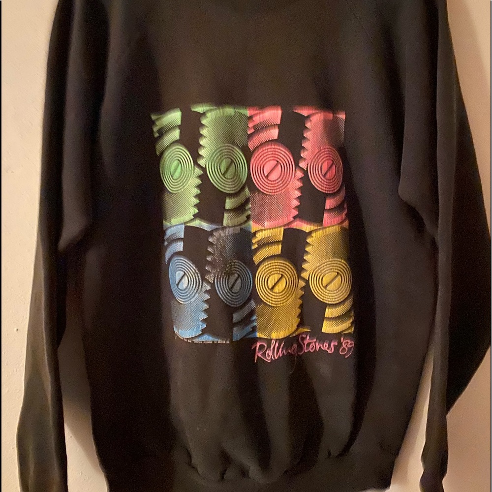 Vtg 1989 North American Tour Rolling Stones Shirt